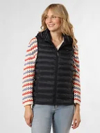 Kamizelki damskie - Tommy Hilfiger Damska pikowana kamizelka Kobiety Sztuczne włókno niebieski jednolity, S - miniaturka - grafika 1