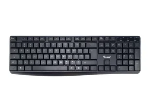 Equip 245215 klawiatura USB QWERTY US English Czarny 245215 - Klawiatury Equip 245215 klawiatura USB QWERTY US English Czarny 245215 - Klawiatury - miniaturka - grafika 1