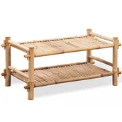 Szafki na buty - Drewniany stojak na buty w stylu H4-R89 - miniaturka - grafika 1