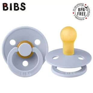 Bibs Colour Dusty Blue S Smoczek Uspokajający Kauczuk Hevea - Smoczki uspokajające - miniaturka - grafika 1