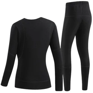 Bielizna podgrzewana MISSION AIR E-Underwear Women Set (rozmiar L) Czarny - Spodnie narciarskie - miniaturka - grafika 1