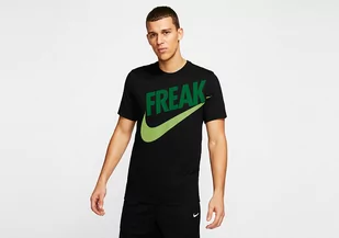 Nike Giannis 'Freak' Dri-Fit Tee Black Pine Green - Koszulki męskie - miniaturka - grafika 1