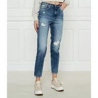 Spodnie damskie - CALVIN KLEIN JEANS Jeansy Mom Fit high rise - miniaturka - grafika 1