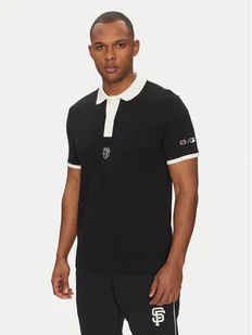 Champion Polo 221044 Czarny Regular Fit - Koszulki męskie - miniaturka - grafika 1