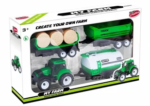 Mega Creative Moje Ranczo Traktor Z Akcesoriami - Samochody i pojazdy dla dzieci - miniaturka - grafika 1