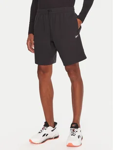 Reebok Szorty sportowe RK25181CCM Czarny Regular Fit - Spodenki męskie - miniaturka - grafika 1