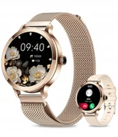 Smartwatch - Smartwatch damski AMOLED Efolen 1,1" z telefonem sport puls SpO2 - miniaturka - grafika 1