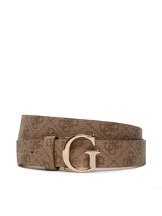 Guess Pasek Damski BW7862 P3430 Beżowy - Paski - miniaturka - grafika 1