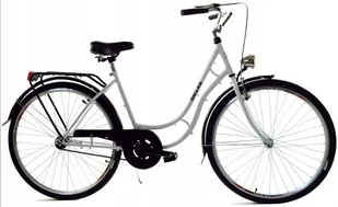 Dallas Bike Retro 28 cali Biały z czarnym - Rowery - miniaturka - grafika 1