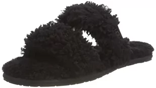 UGG Maxi Curly Scuffetta damskie kapcie domowe, czarny, 42 EU - Kapcie damskie - miniaturka - grafika 1
