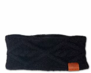 Ariat Opaska na głowę ENTWINE - black heather - Czapki i chusty sportowe damskie - miniaturka - grafika 1