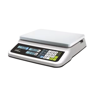 Waga elektroniczna Cas PR-II PR-II 15B RS, płaska, RS-232 - Wagi sklepowe - miniaturka - grafika 1