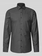 Koszule męskie - Koszula biznesowa o kroju slim fit z kołnierzykiem typu kent - miniaturka - grafika 1