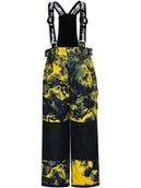 Spodnie narciarskie - Peek U Spodnie narciarskie "Kuu" w kolorze czarno-żółtym - miniaturka - grafika 1