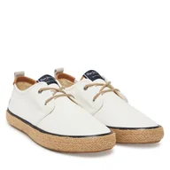 Espadryle męskie - Espadryle Pepe Jeans PMS10332 Écru - miniaturka - grafika 1