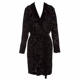 Emporio Armani Bielizna damska, sukienka koronkowa, czarna, XS - Sukienki - miniaturka - grafika 1