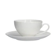 Filiżanki - Zestaw 4 Filiżanek Ze Spodkiem 350 Ml Essenziale La Porcellana Bianca - miniaturka - grafika 1