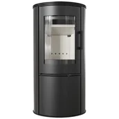 Piece wolnostojące - Piec Wolnostojący Stalowy KRATKI Koza AB ECO 8kW Rekuperacja Dolot ZESTAW - miniaturka - grafika 1
