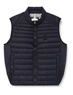 Garnitury - s.Oliver Męska kamizelka outdoorowa, niebieski, 5XL - miniaturka - grafika 1