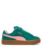 Buty dla dziewczynek - Puma Sneakersy Suede Xl Jr 396577 36 Zielony - miniaturka - grafika 1