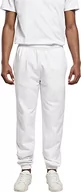 Spodenki męskie - Build Your Brand Męskie spodnie do biegania Basic Sweatpants, spodnie sportowe dla mężczyzn dostępne w wielu kolorach, rozmiarach XS - 7XL, biały, XXL - miniaturka - grafika 1