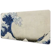 Podkładki na biurko - Ochronna mata na biurko Japońska sztuka 90x45 cm - miniaturka - grafika 1