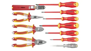 Zestaw 11 narzędzi dla elektryka w etui FELO - Zestawy narzędziowe - miniaturka - grafika 1