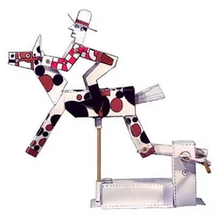 Automata Jokey - Mechaniczny Teatrzyk - Modele do sklejania - miniaturka - grafika 1
