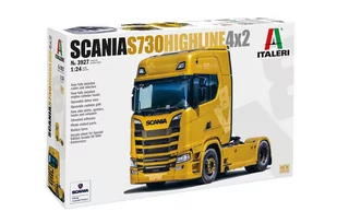 Model plastikowy Scania S730 Highline 4x2 1/24 Italeri - Modele do sklejania - miniaturka - grafika 1