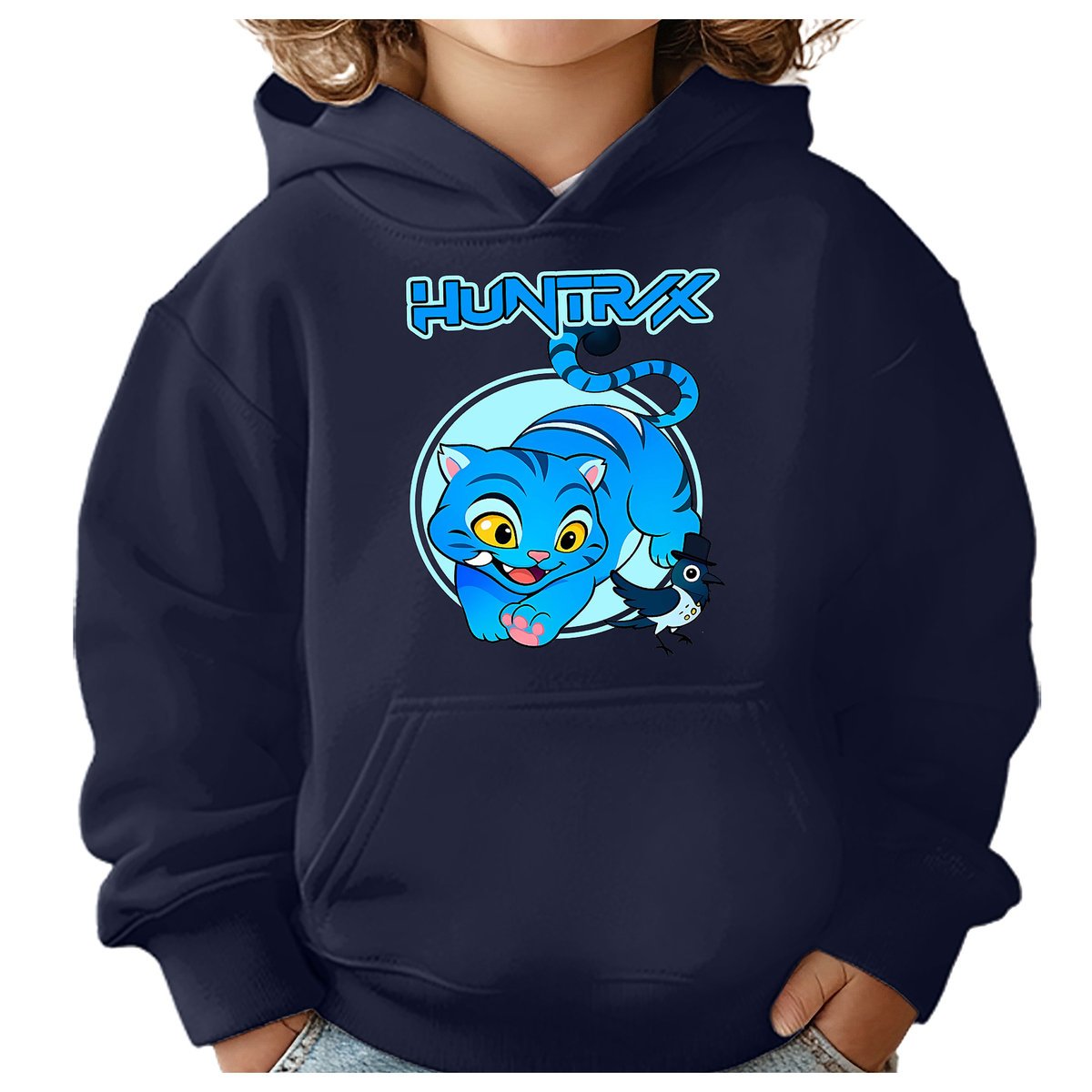 BLUZA DZIECIĘCA DERPY KOT DEMON HUNTERS HUNTRIX 104 Z KAPTUREM