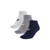 Skarpetki męskie - Skarpetki stopki przed kostkę 4F 3-pack USOCM277-95S - miniaturka - grafika 1