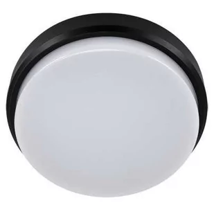 Ideus plafon zewnętrzny LED Aron C 12W 1200lm 4000K czarny 17,5cm IP65 03800 03800 - Lampy ogrodowe - miniaturka - grafika 1