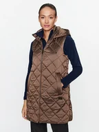 Kamizelki damskie - CMP Bezrękawnik 33K3686 Brązowy Regular Fit - miniaturka - grafika 1
