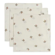 Pieluchy - Jollein 3 pieluszki do odbijania Hydrophlic Face 31x31 cm Dzikie Róże ROSEHIP - miniaturka - grafika 1