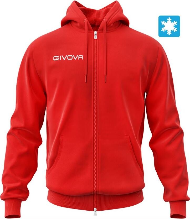 Givova king red l: sportowy sweter męski