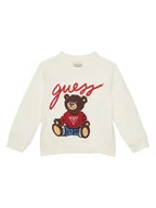 Swetry dla chłopców - Guess Sweter H5RT01 KAD74 Granatowy Regular Fit - miniaturka - grafika 1