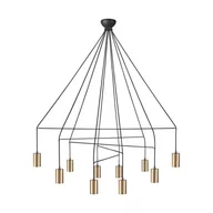 Lampy sufitowe - Nowodvorski Lampa Wisząca IMBRIA SOLID BRASS X7954 Mosiądz - miniaturka - grafika 1