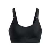 Biustonosze - UA Infinity Mid 2.0 Biustonosz - Czarny/Czarny - XS A-C - miniaturka - grafika 1