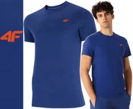 Koszulki męskie - Koszulka Męska 4f T-shirt Bawełniany Podkoszulek Sportowy Co Dzień 1887 L - miniaturka - grafika 1