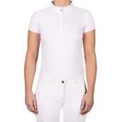 Koszulki jeździeckie - Koszulka konkursowa młodzieżowa Zayla Junior Q-essentials - QHP - miniaturka - grafika 1