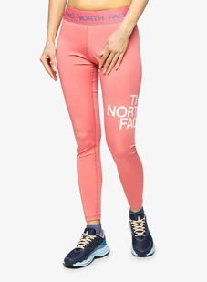 Legginsy damskie The North Face Flex Mid Rise Tight - cosmo pink - Kalesony - miniaturka - grafika 1