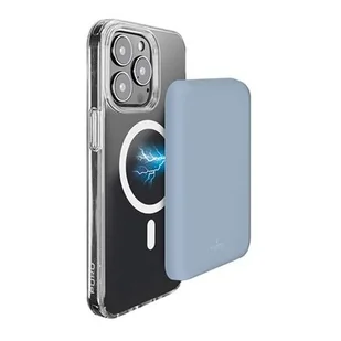 PURO Slim PowerMag MagSafe 4000 mAh Niebieski - Powerbanki - miniaturka - grafika 1