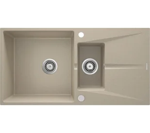 Deante Corio ZRC_7513 Granitowy Piasek mat - Zlewozmywaki - miniaturka - grafika 1