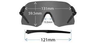TIFOSI Okulary rowerowe RAIL CLARION midnight navy - Okulary sportowe - miniaturka - grafika 4