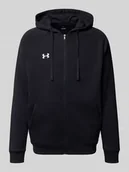 Kurtki męskie - Bluza rozpinana z kieszenią kangurką - miniaturka - grafika 1