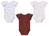 Body dla niemowląt - Lupilu Body niemowlęce z bawełną organiczną - miniaturka - grafika 1
