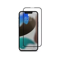 Szkła hartowane na telefon - Moshi AirFoil Pro - Elastyczne szkło hybrydowe iPhone 13 mini (czarna ramka) 99MO044917 - miniaturka - grafika 1