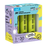 Wkłady filtrujące - Zestaw 3 wkładów filtrujących Dafi do butelek, limonkowe - miniaturka - grafika 1