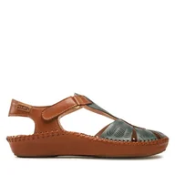 Półbuty damskie - Półbuty Pikolinos 655-0575 Zielony - miniaturka - grafika 1