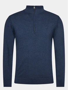 INDICODE Sweter Liliamos 35-698 Granatowy Regular Fit - Swetry męskie - miniaturka - grafika 1